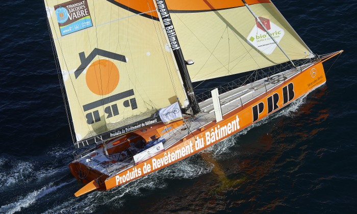 Lorient, défi Azimut, Mono 60 pieds PRP, Skippers, Vincent Riou et Sebastien Col