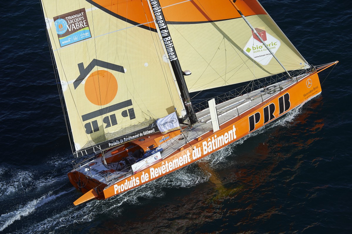 Lorient, défi Azimut, Mono 60 pieds PRP, Skippers, Vincent Riou et Sebastien Col