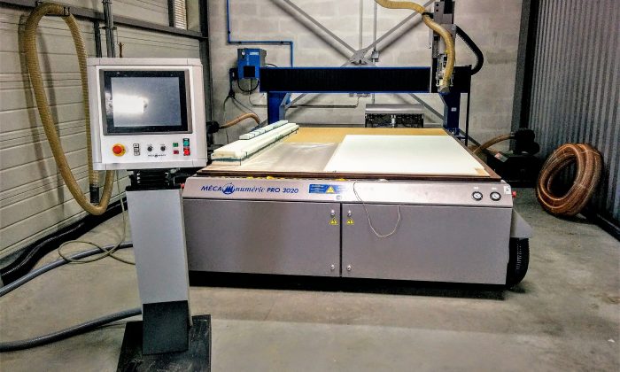 CNC milling machine for soft material, aluminium and carbon
