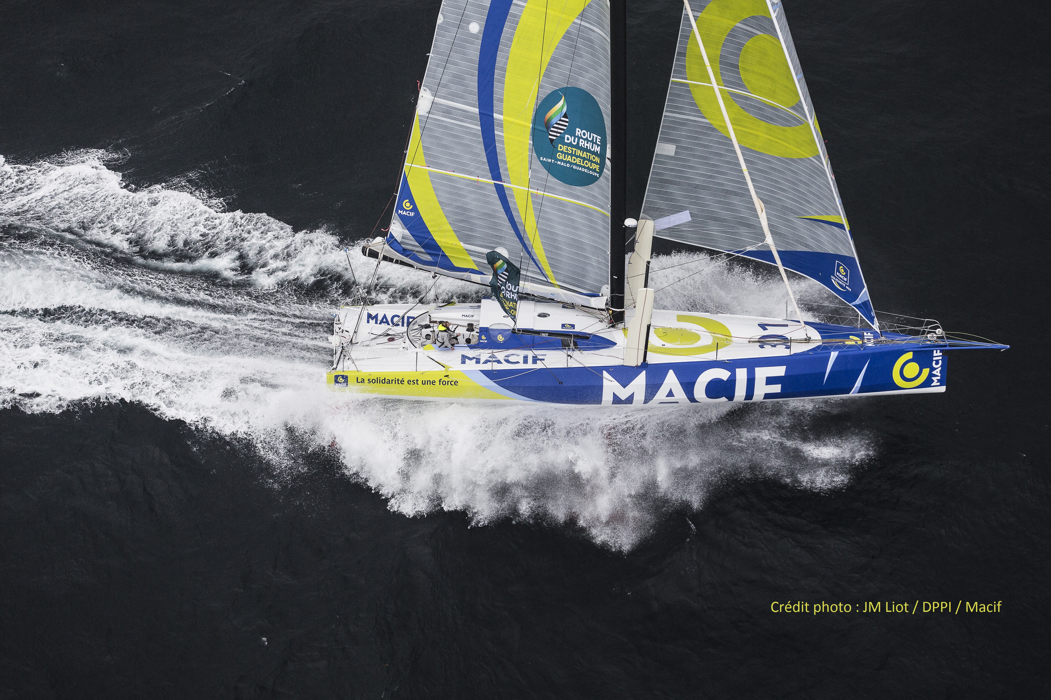 IMOCA - MACIF 2014 - BI RHUM AERIAL